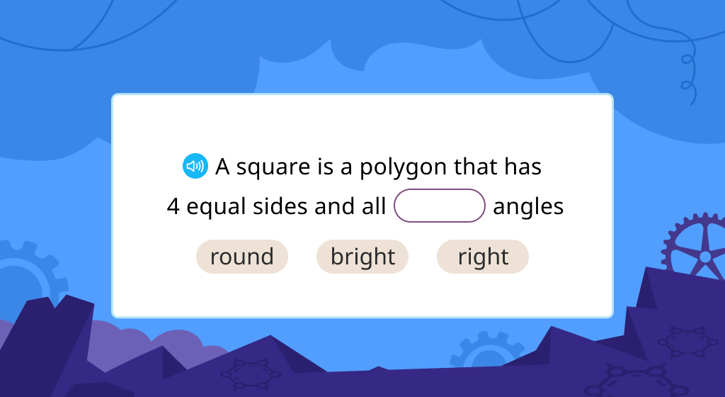 Review the attributes of squares, rectangles, and quadrilaterals