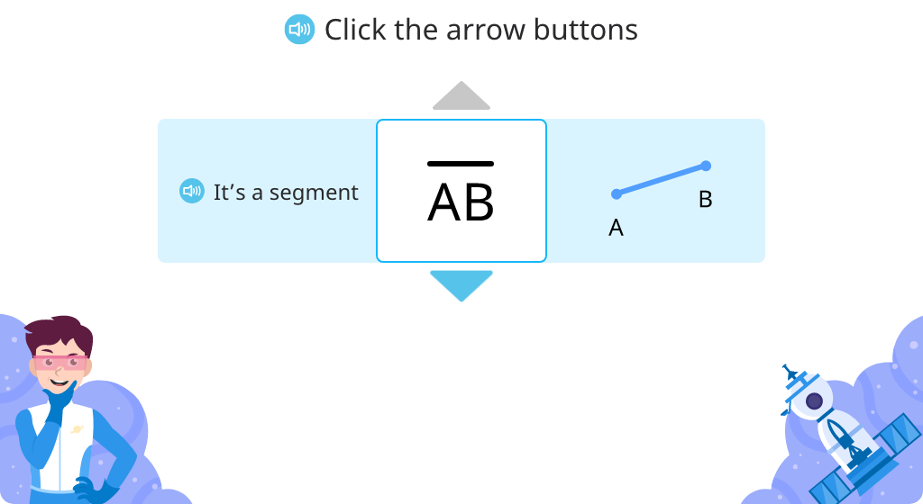 Review line segments, lines, and rays