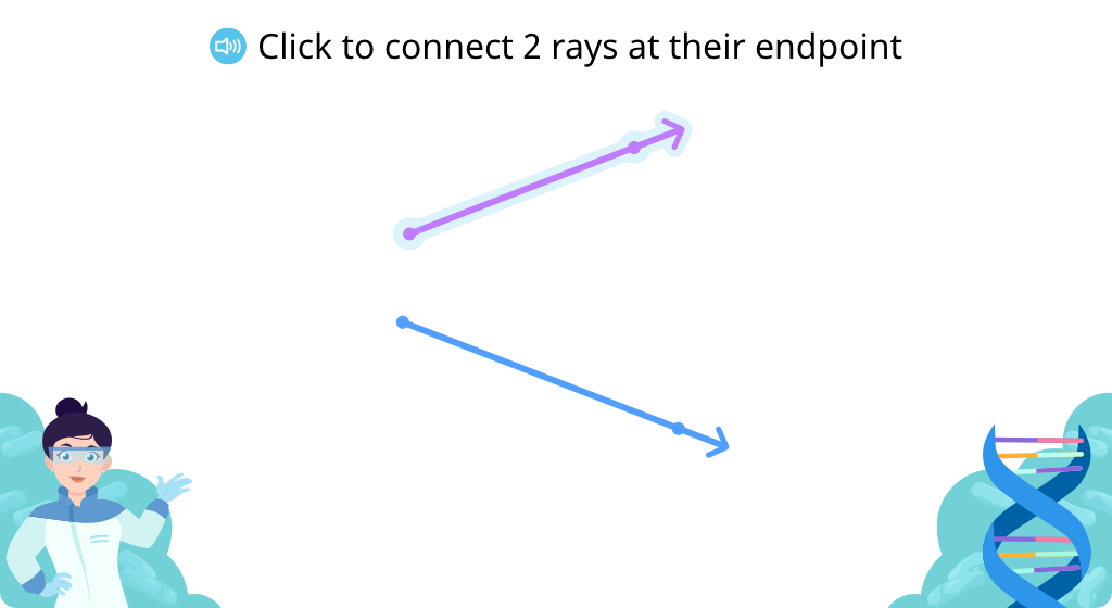 Identify the parts of an angle