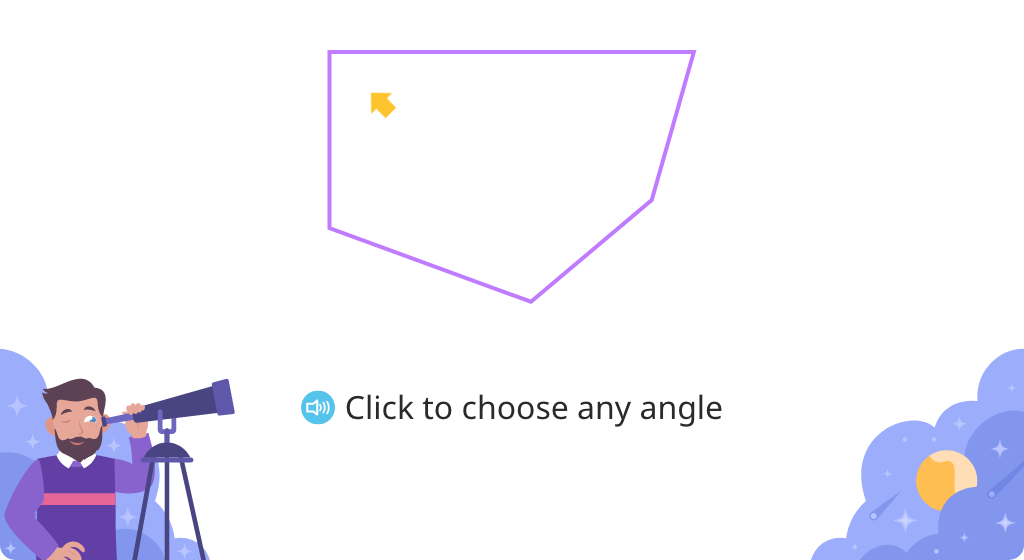 Classify the angles of a polygon