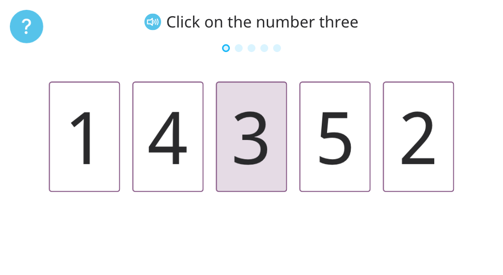 Pretest: Counting to 5