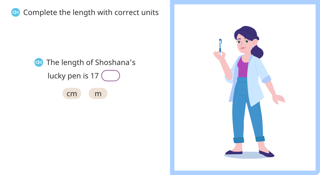 Estimate the length of real-world objects