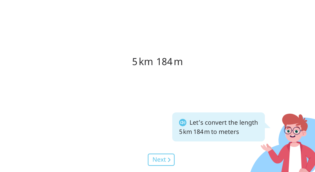 Convert measurements to meters (Level 1)