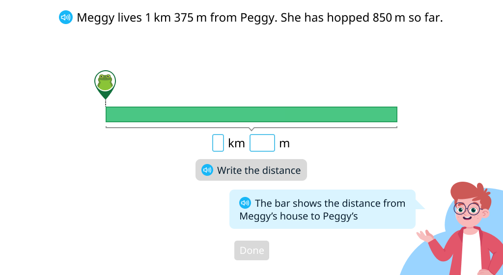 Solve a word problem comparing lengths in meters