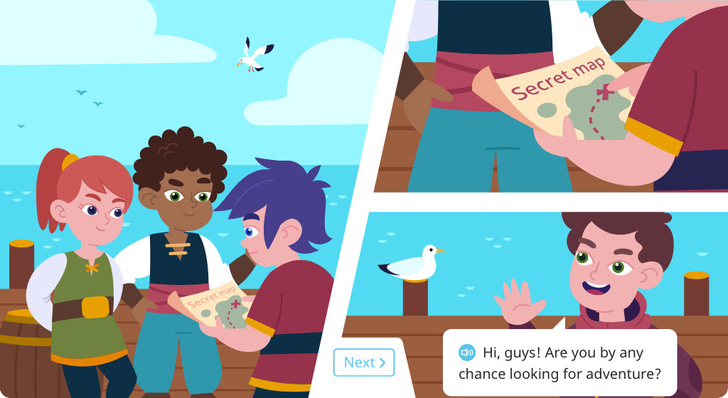 Plot a point using the given coordinates